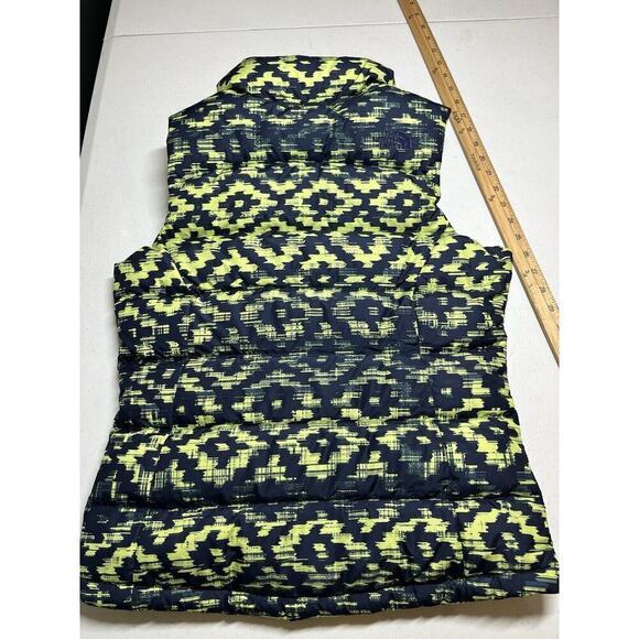 The North Face Nuptse Cosmic Blue 700 Fill Down Puffer Vest Womens Sz S - Picture 7 of 8